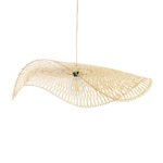 GLOBOSTAR® MELEMELE 01842 Boho Κρεμαστό Φωτιστικό Οροφής με Ντουί 1 x E27 AC 220-240V IP20 - Μπεζ - Μ100 x Π100 x Υ12cm - Image 2