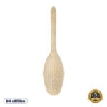 GLOBOSTAR® PARADIS 01845 Boho Επιδαπέδιο Φωτιστικό με Ντουί 1 x E27 AC 220-240V IP20 - Μπεζ - Μ40 x Π40 x Υ150cm