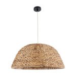 GLOBOSTAR® MANGATA 01847 Boho Κρεμαστό Φωτιστικό Οροφής με Ντουί 1 x E27 AC 220-240V IP20 - Μπεζ - Μ60 x Π60 x Υ28cm - Image 4