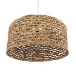 GLOBOSTAR® MANGATA 01849 Boho Κρεμαστό Φωτιστικό Οροφής με Ντουί 1 x E27 AC 220-240V IP20 - Καφέ - Μ60 x Π60 x Υ28cm - Image 6