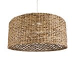 GLOBOSTAR® MANGATA 01850 Boho Κρεμαστό Φωτιστικό Οροφής με Ντουί 1 x E27 AC 220-240V IP20 - Καφέ - Μ90 x Π90 x Υ40cm - Image 2