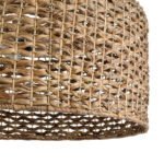 GLOBOSTAR® MANGATA 01850 Boho Κρεμαστό Φωτιστικό Οροφής με Ντουί 1 x E27 AC 220-240V IP20 - Καφέ - Μ90 x Π90 x Υ40cm - Image 8