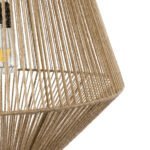 GLOBOSTAR® CAYMAN 01854 Boho Κρεμαστό Φωτιστικό Οροφής με Ντουί 1 x E27 AC 220-240V IP20 - Μπεζ - Μ60 x Π60 x Υ86cm - Image 8