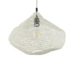 GLOBOSTAR® KENTUCKY 01862 Vintage Κρεμαστό Φωτιστικό Οροφής με Ντουί 1 x E27 AC 220-240V IP20 - Μπεζ - Μ40 x Π40 x Υ30cm - Image 7