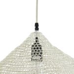 GLOBOSTAR® KENTUCKY 01862 Vintage Κρεμαστό Φωτιστικό Οροφής με Ντουί 1 x E27 AC 220-240V IP20 - Μπεζ - Μ40 x Π40 x Υ30cm - Image 8