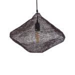 GLOBOSTAR® KENTUCKY 01863 Vintage Κρεμαστό Φωτιστικό Οροφής με Ντουί 1 x E27 AC 220-240V IP20 - Καφέ - Μ40 x Π40 x Υ30cm - Image 5