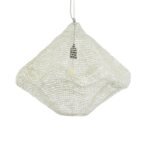 GLOBOSTAR® KENTUCKY 01865 Vintage Κρεμαστό Φωτιστικό Οροφής με Ντουί 1 x E27 AC 220-240V IP20 - Μπεζ - Μ60 x Π60 x Υ50cm - Image 5