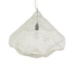 GLOBOSTAR® KENTUCKY 01865 Vintage Κρεμαστό Φωτιστικό Οροφής με Ντουί 1 x E27 AC 220-240V IP20 - Μπεζ - Μ60 x Π60 x Υ50cm - Image 7