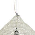 GLOBOSTAR® KENTUCKY 01865 Vintage Κρεμαστό Φωτιστικό Οροφής με Ντουί 1 x E27 AC 220-240V IP20 - Μπεζ - Μ60 x Π60 x Υ50cm - Image 8