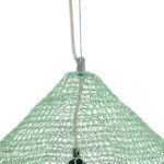 GLOBOSTAR® KENTUCKY 01866 Vintage Κρεμαστό Φωτιστικό Οροφής με Ντουί 1 x E27 AC 220-240V IP20 - Τιρκουάζ - Μ60 x Π60 x Υ50cm - Image 8