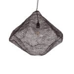 GLOBOSTAR® KENTUCKY 01867 Vintage Κρεμαστό Φωτιστικό Οροφής με Ντουί 1 x E27 AC 220-240V IP20 - Καφέ - Μ60 x Π60 x Υ50cm - Image 2