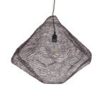 GLOBOSTAR® KENTUCKY 01867 Vintage Κρεμαστό Φωτιστικό Οροφής με Ντουί 1 x E27 AC 220-240V IP20 - Καφέ - Μ60 x Π60 x Υ50cm - Image 5