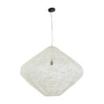 GLOBOSTAR® KENTUCKY 01868 Vintage Κρεμαστό Φωτιστικό Οροφής με Ντουί 1 x E27 AC 220-240V IP20 - Μπεζ - Μ90 x Π90 x Υ70cm - Image 4