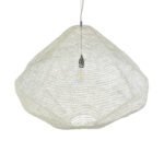 GLOBOSTAR® KENTUCKY 01868 Vintage Κρεμαστό Φωτιστικό Οροφής με Ντουί 1 x E27 AC 220-240V IP20 - Μπεζ - Μ90 x Π90 x Υ70cm - Image 7