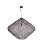 GLOBOSTAR® KENTUCKY 01869 Vintage Κρεμαστό Φωτιστικό Οροφής με Ντουί 1 x E27 AC 220-240V IP20 - Καφέ - Μ90 x Π90 x Υ70cm - Image 4