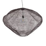 GLOBOSTAR® KENTUCKY 01869 Vintage Κρεμαστό Φωτιστικό Οροφής με Ντουί 1 x E27 AC 220-240V IP20 - Καφέ - Μ90 x Π90 x Υ70cm - Image 6