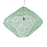 GLOBOSTAR® KENTUCKY 01870 Vintage Κρεμαστό Φωτιστικό Οροφής με Ντουί 1 x E27 AC 220-240V IP20 - Τιρκουάζ - Μ90 x Π90 x Υ70cm - Image 2