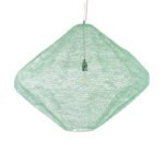 GLOBOSTAR® KENTUCKY 01870 Vintage Κρεμαστό Φωτιστικό Οροφής με Ντουί 1 x E27 AC 220-240V IP20 - Τιρκουάζ - Μ90 x Π90 x Υ70cm - Image 5