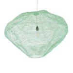 GLOBOSTAR® KENTUCKY 01870 Vintage Κρεμαστό Φωτιστικό Οροφής με Ντουί 1 x E27 AC 220-240V IP20 - Τιρκουάζ - Μ90 x Π90 x Υ70cm - Image 6