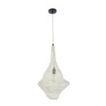 GLOBOSTAR® KENTUCKY 01871 Vintage Κρεμαστό Φωτιστικό Οροφής με Ντουί 1 x E27 AC 220-240V IP20 - Μπεζ - Μ35 x Π35 x Υ60cm - Image 4