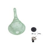 GLOBOSTAR® KENTUCKY 01873 Vintage Κρεμαστό Φωτιστικό Οροφής με Ντουί 1 x E27 AC 220-240V IP20 - Τιρκουάζ - Μ35 x Π35 x Υ60cm - Image 11