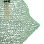 GLOBOSTAR® KENTUCKY 01873 Vintage Κρεμαστό Φωτιστικό Οροφής με Ντουί 1 x E27 AC 220-240V IP20 - Τιρκουάζ - Μ35 x Π35 x Υ60cm - Image 9