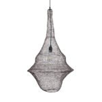 GLOBOSTAR® KENTUCKY 01875 Vintage Κρεμαστό Φωτιστικό Οροφής με Ντουί 1 x E27 AC 220-240V IP20 - Καφέ - Μ50 x Π50 x Υ90cm - Image 5