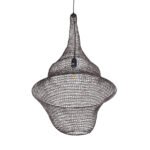 GLOBOSTAR® KENTUCKY 01875 Vintage Κρεμαστό Φωτιστικό Οροφής με Ντουί 1 x E27 AC 220-240V IP20 - Καφέ - Μ50 x Π50 x Υ90cm - Image 6