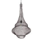 GLOBOSTAR® KENTUCKY 01875 Vintage Κρεμαστό Φωτιστικό Οροφής με Ντουί 1 x E27 AC 220-240V IP20 - Καφέ - Μ50 x Π50 x Υ90cm - Image 7