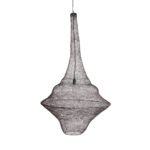 GLOBOSTAR® KENTUCKY 01878 Vintage Κρεμαστό Φωτιστικό Οροφής με Ντουί 1 x E27 AC 220-240V IP20 - Καφέ - Μ80 x Π80 x Υ140cm - Image 5