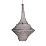 GLOBOSTAR® KENTUCKY 01878 Vintage Κρεμαστό Φωτιστικό Οροφής με Ντουί 1 x E27 AC 220-240V IP20 - Καφέ - Μ80 x Π80 x Υ140cm - Image 6