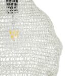 GLOBOSTAR® KENTUCKY 01880 Vintage Κρεμαστό Φωτιστικό Οροφής με Ντουί 1 x E27 AC 220-240V IP20 - Μπεζ - Μ30 x Π30 x Υ50cm - Image 5