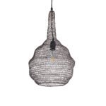 GLOBOSTAR® KENTUCKY 01881 Vintage Κρεμαστό Φωτιστικό Οροφής με Ντουί 1 x E27 AC 220-240V IP20 - Καφέ - Μ30 x Π30 x Υ50cm - Image 2