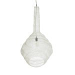 GLOBOSTAR® KENTUCKY 01883 Vintage Κρεμαστό Φωτιστικό Οροφής με Ντουί 1 x E27 AC 220-240V IP20 - Λευκό - Μ60 x Π60 x Υ90cm - Image 7