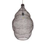 GLOBOSTAR® KENTUCKY 01896 Vintage Κρεμαστό Φωτιστικό Οροφής με Ντουί 1 x E27 AC 220-240V IP20 - Καφέ - Μ40 x Π40 x Υ70cm - Image 6