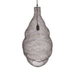 GLOBOSTAR® KENTUCKY 01896 Vintage Κρεμαστό Φωτιστικό Οροφής με Ντουί 1 x E27 AC 220-240V IP20 - Καφέ - Μ40 x Π40 x Υ70cm - Image 7