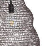 GLOBOSTAR® KENTUCKY 01896 Vintage Κρεμαστό Φωτιστικό Οροφής με Ντουί 1 x E27 AC 220-240V IP20 - Καφέ - Μ40 x Π40 x Υ70cm - Image 9