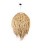 GLOBOSTAR® ARCHIPELAGO 01913 Boho Κρεμαστό Φωτιστικό Οροφής με Ντουί 1 x E27 AC 220-240V IP20 - Μπεζ - Μ80 x Π80 x Υ100cm - Image 4