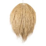 GLOBOSTAR® ARCHIPELAGO 01913 Boho Κρεμαστό Φωτιστικό Οροφής με Ντουί 1 x E27 AC 220-240V IP20 - Μπεζ - Μ80 x Π80 x Υ100cm - Image 5