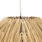 GLOBOSTAR® ARCHIPELAGO 01914 Boho Κρεμαστό Φωτιστικό Οροφής με Ντουί 1 x E27 AC 220-240V IP20 - Μπεζ - Μ120 x Π120 x Υ140cm - Image 8