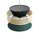 GLOBOSTAR® SAIGE 01915 Boho Κρεμαστό Φωτιστικό Οροφής με Ντουί 1 x E27 AC 220-240V IP20 - Πολύχρωμο - Μ30 x Π30 x Υ22cm - Image 7