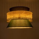 GLOBOSTAR® SAIGE 01916 Boho Κρεμαστό Φωτιστικό Οροφής με Ντουί 1 x E27 AC 220-240V IP20 - Πολύχρωμο - Μ50 x Π50 x Υ36cm - Image 3