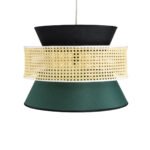 GLOBOSTAR® SAIGE 01916 Boho Κρεμαστό Φωτιστικό Οροφής με Ντουί 1 x E27 AC 220-240V IP20 - Πολύχρωμο - Μ50 x Π50 x Υ36cm - Image 5