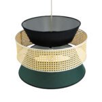 GLOBOSTAR® SAIGE 01916 Boho Κρεμαστό Φωτιστικό Οροφής με Ντουί 1 x E27 AC 220-240V IP20 - Πολύχρωμο - Μ50 x Π50 x Υ36cm - Image 7