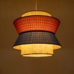 GLOBOSTAR® SAIGE 01919 Boho Κρεμαστό Φωτιστικό Οροφής με Ντουί 1 x E27 AC 220-240V IP20 - Πολύχρωμο - Μ50 x Π50 x Υ43cm - Image 3