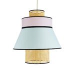 GLOBOSTAR® SAIGE 01920 Boho Κρεμαστό Φωτιστικό Οροφής με Ντουί 1 x E27 AC 220-240V IP20 - Πολύχρωμο - Μ50 x Π50 x Υ54cm - Image 5