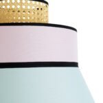 GLOBOSTAR® SAIGE 01920 Boho Κρεμαστό Φωτιστικό Οροφής με Ντουί 1 x E27 AC 220-240V IP20 - Πολύχρωμο - Μ50 x Π50 x Υ54cm - Image 8