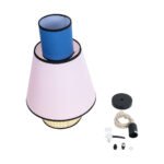 GLOBOSTAR® SAIGE 01921 Boho Κρεμαστό Φωτιστικό Οροφής με Ντουί 1 x E27 AC 220-240V IP20 - Πολύχρωμο - Μ30 x Π30 x Υ48cm - Image 10