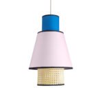 GLOBOSTAR® SAIGE 01921 Boho Κρεμαστό Φωτιστικό Οροφής με Ντουί 1 x E27 AC 220-240V IP20 - Πολύχρωμο - Μ30 x Π30 x Υ48cm - Image 5