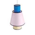 GLOBOSTAR® SAIGE 01921 Boho Κρεμαστό Φωτιστικό Οροφής με Ντουί 1 x E27 AC 220-240V IP20 - Πολύχρωμο - Μ30 x Π30 x Υ48cm - Image 7